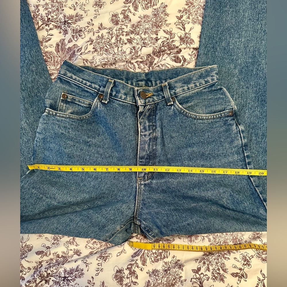 Classic Vintage Lee Blue Denim Jeans - Picture 12 of 13
